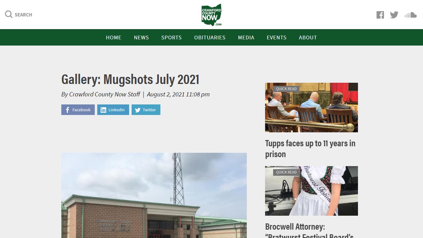 Gallery: Mugshots July 2021 - Crawford County Now