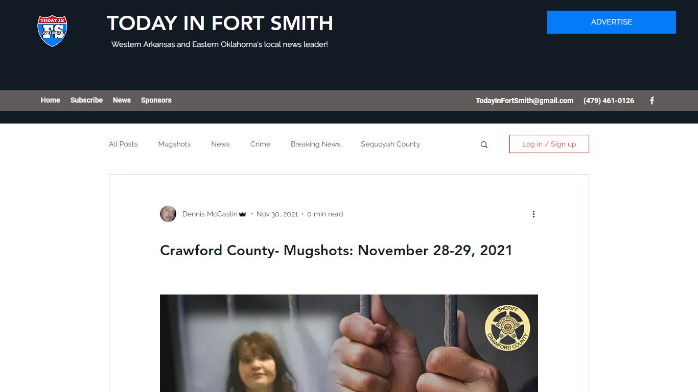 Crawford County- Mugshots: November 28-29, 2021 - Today in Fort Smith